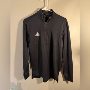 ADIDAS Men’s Collared Half Zip Long Sleeve AeroReady Shirt